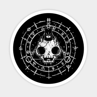 Skull of the Lamb - Distressed Magnet